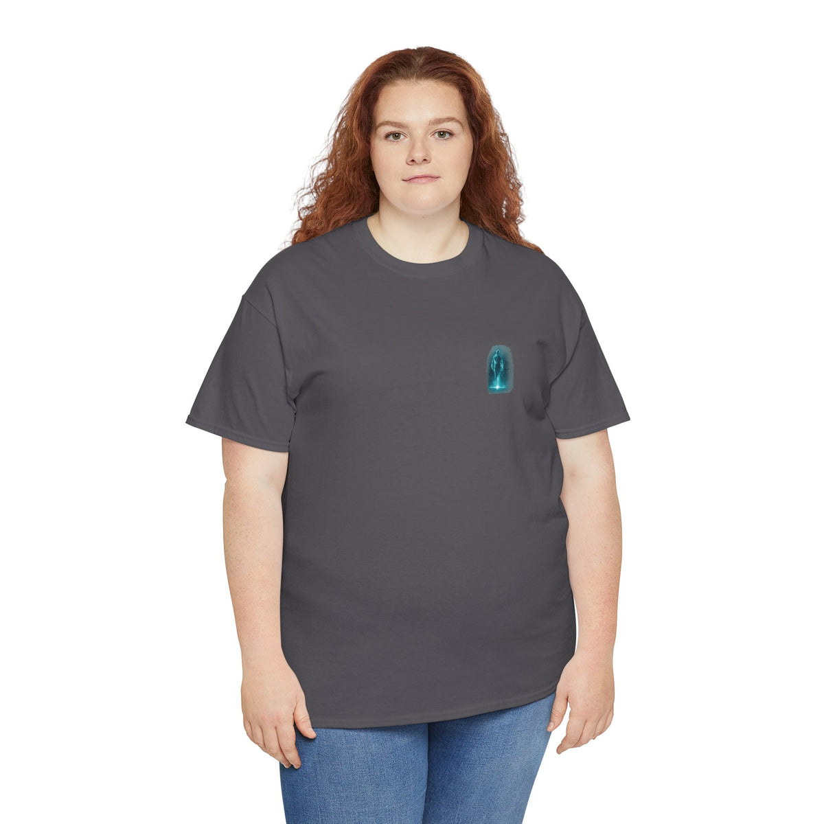 Ghost in the Grid Cyberpunk T-Shirt - product view