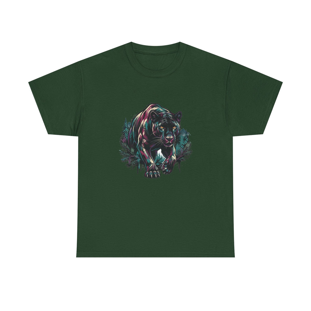 Midnight Prowler Graffiti Panther T-Shirt