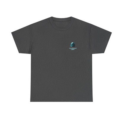 Transmission Lost Astronaut T-Shirt | Sci-Fi Space Graphic Tee, Futuristic Cosmic Streetwear Shirt