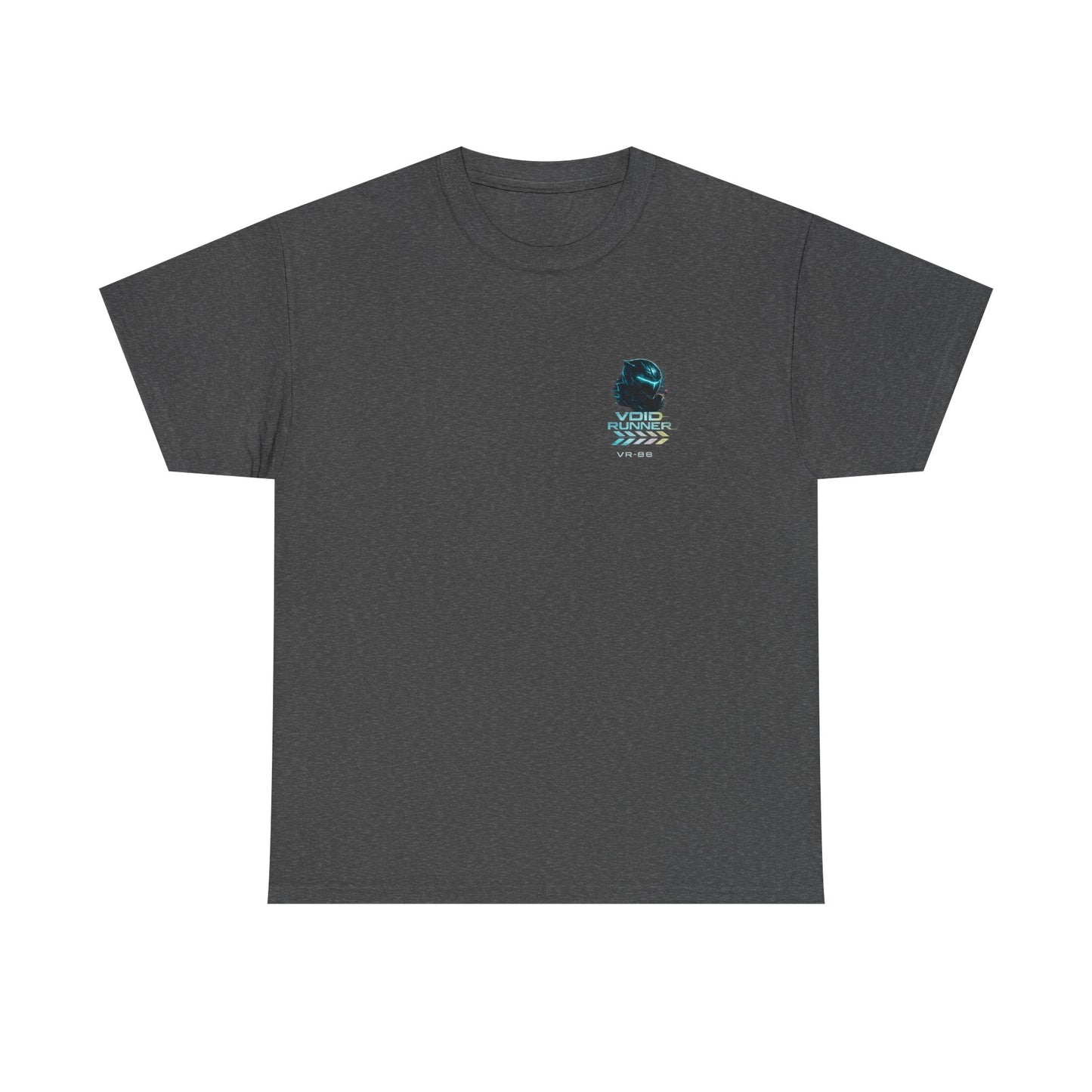 Void Runner Cyberpunk T-Shirt | Futuristic Racing Graphic Tee, Neon Sci-Fi Streetwear Shirt