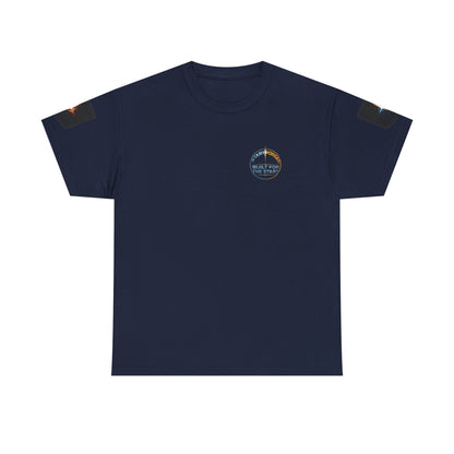 Starforged Built for the Stars Sci-Fi T-Shirt - product view