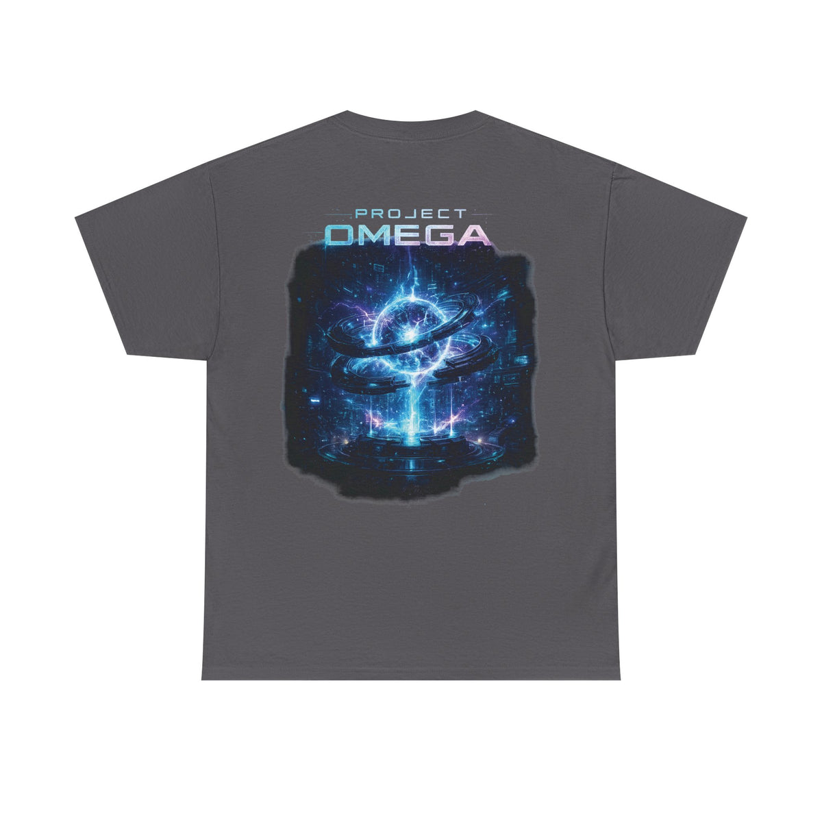 Project Omega Cosmic Eye Sci-Fi T-Shirt - back graphic