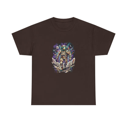 Cosmic Drifter Graffiti Astronaut T-Shirt