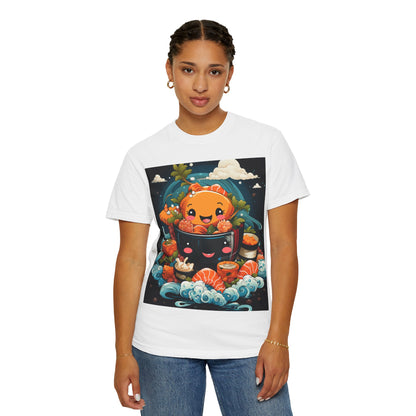 Cute Ramen Bowl T-Shirt | Foodie Graphic Tee - product view