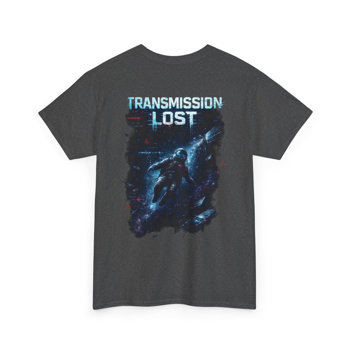 Transmission Lost Astronaut T-Shirt | Sci-Fi Space Graphic Tee, Futuristic Cosmic Streetwear Shirt