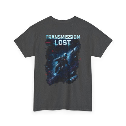 Transmission Lost Astronaut T-Shirt | Sci-Fi Space Graphic Tee, Futuristic Cosmic Streetwear Shirt