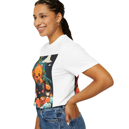 Cute Ramen Bowl T-Shirt | Foodie Graphic Tee - product view