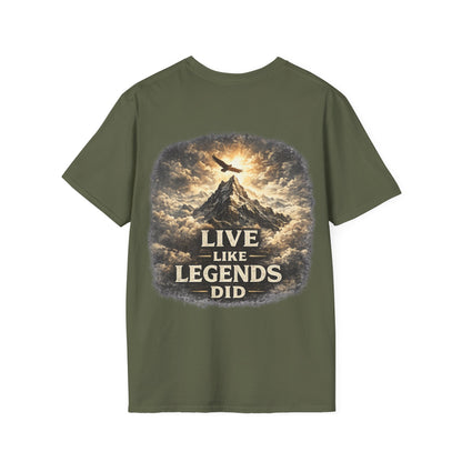 Live Like Legends Did Men's Graphic T-Shirt