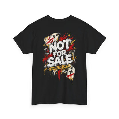 Not For Sale Christian Graphic T-Shirt | Bought By Christ Faith Streetwear Tee
