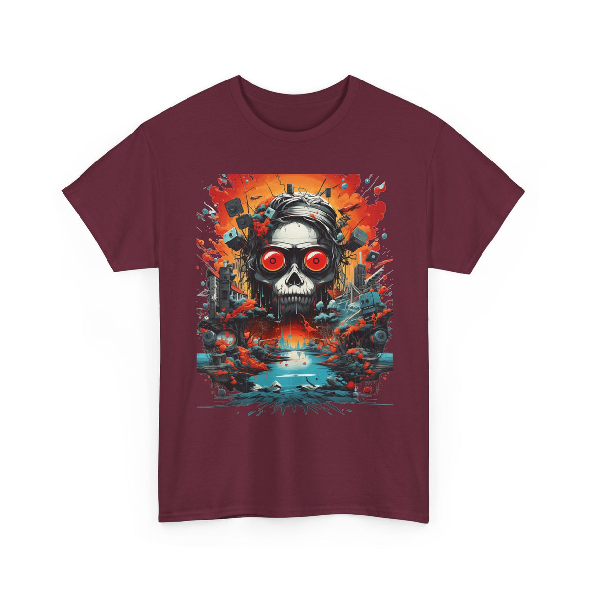 Skull Pilot Graphic Tee - product view