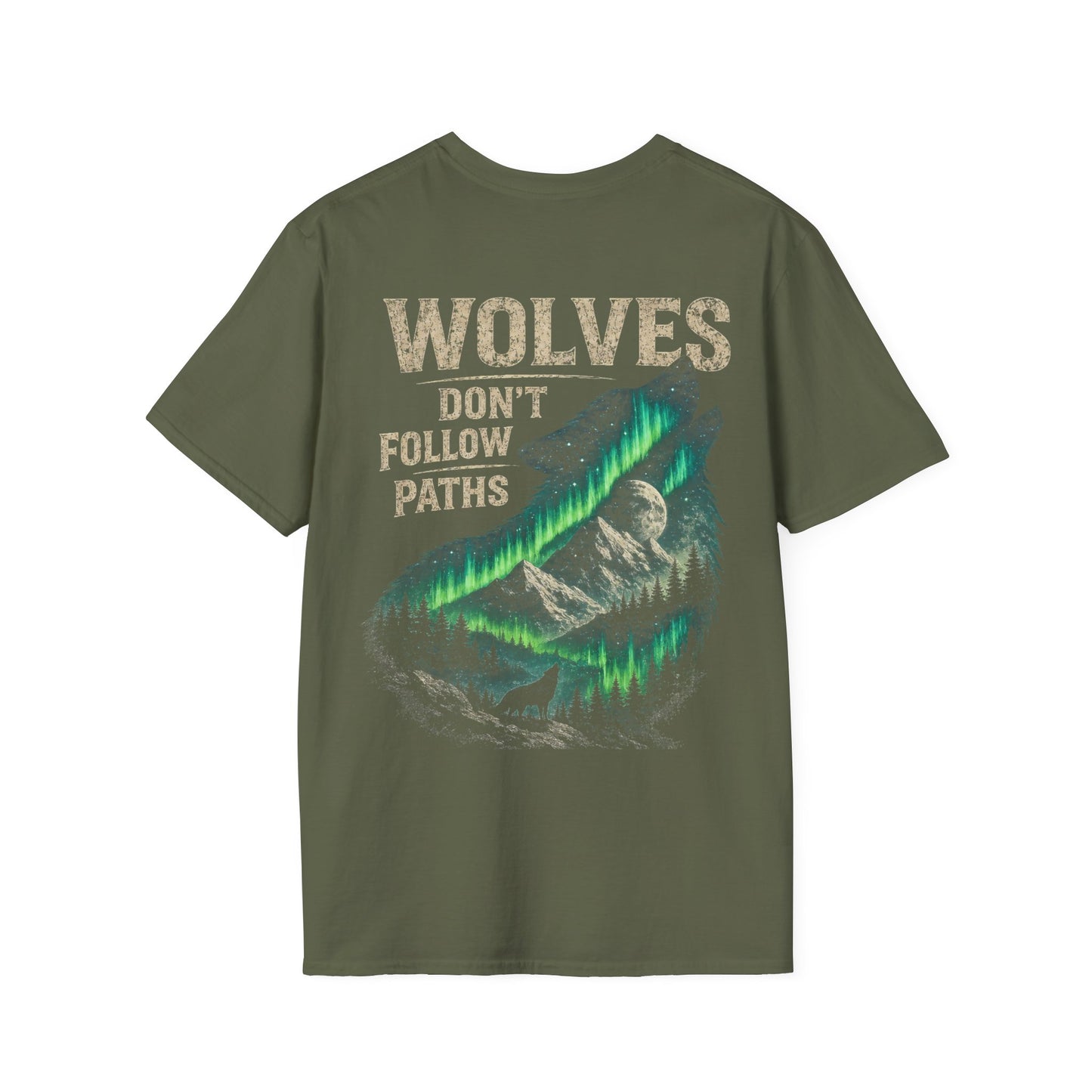 Wolves Don't Follow Paths | Men's Graphic Tee