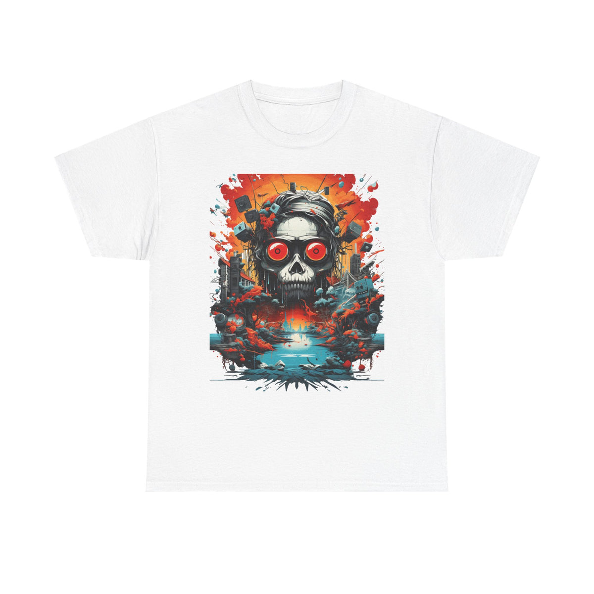 Skull Pilot Graphic Tee - product view