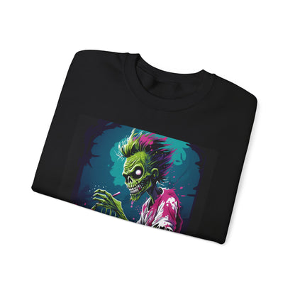 Zombie Painter sweatshirt | Death Is No Excuse For Art Block crewneck