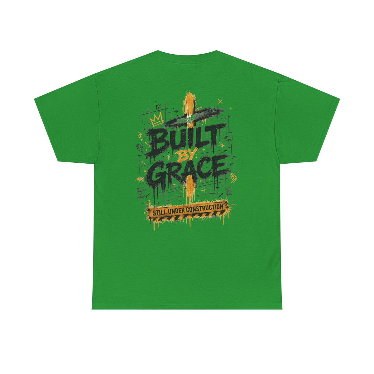 Built by Grace Christian Graphic T-Shirt - product view