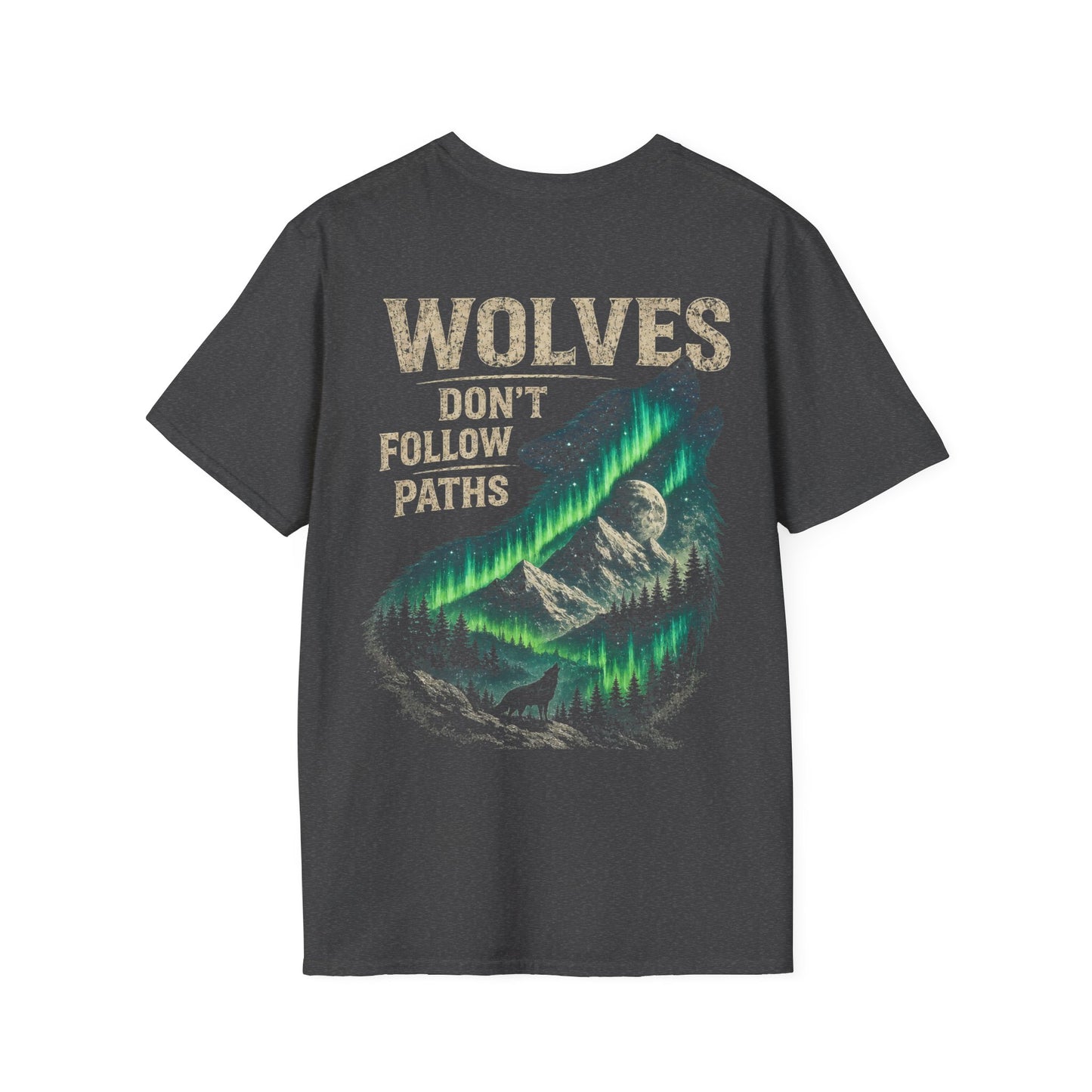 Wolves Don't Follow Paths | Men's Graphic Tee