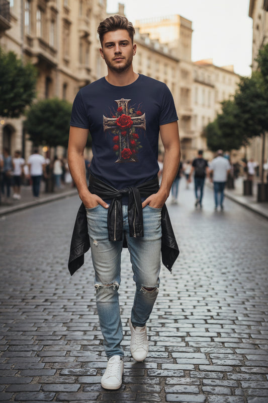 Rose Cross T-Shirt