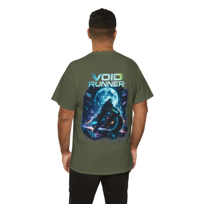 Void Runner Sci-Fi Motorcycle T-Shirt - product view
