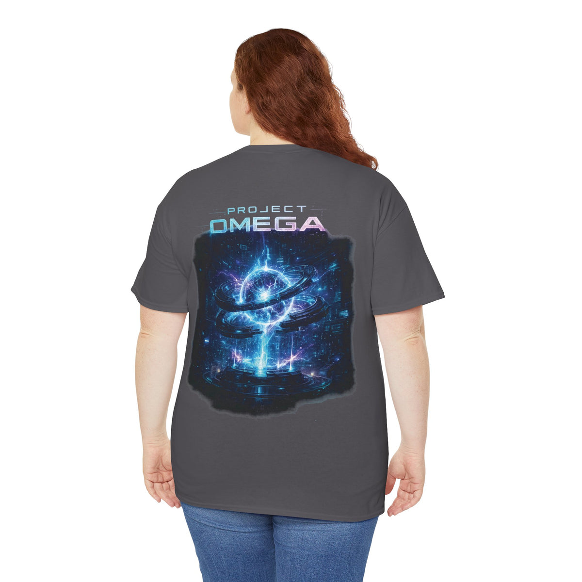 Project Omega Cosmic Eye Sci-Fi T-Shirt - product view