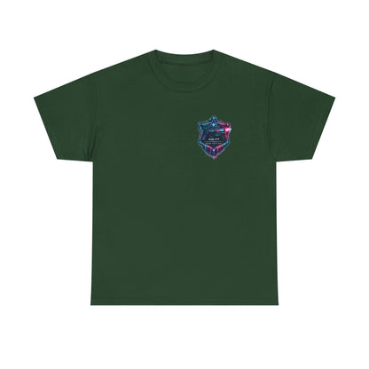 Neon Outlaw Cyberpunk Graphic T-Shirt - product view