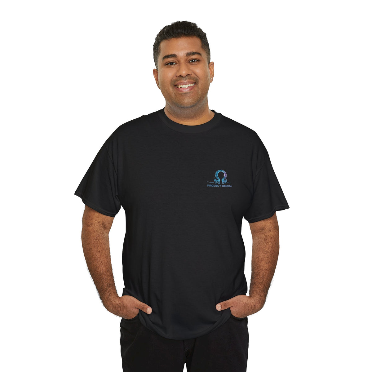 Project Omega Cosmic Eye Sci-Fi T-Shirt - product view