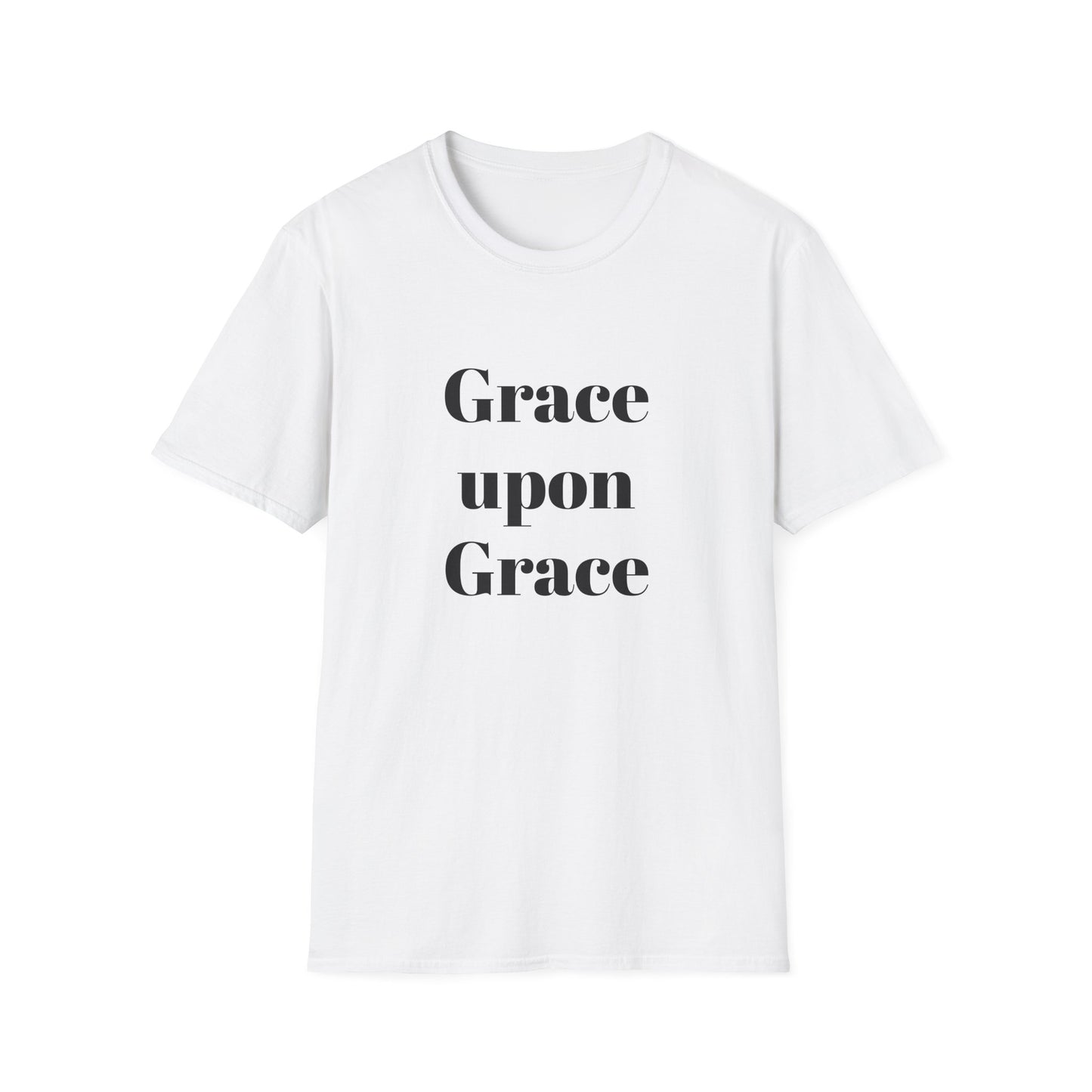 T-Shirt — "Grace upon Grace" Religious Inspirational Tee