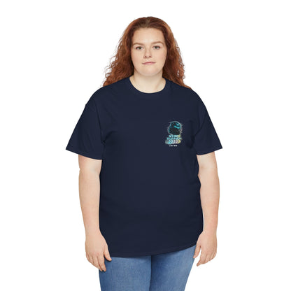 Void Runner Sci-Fi Motorcycle T-Shirt - product view