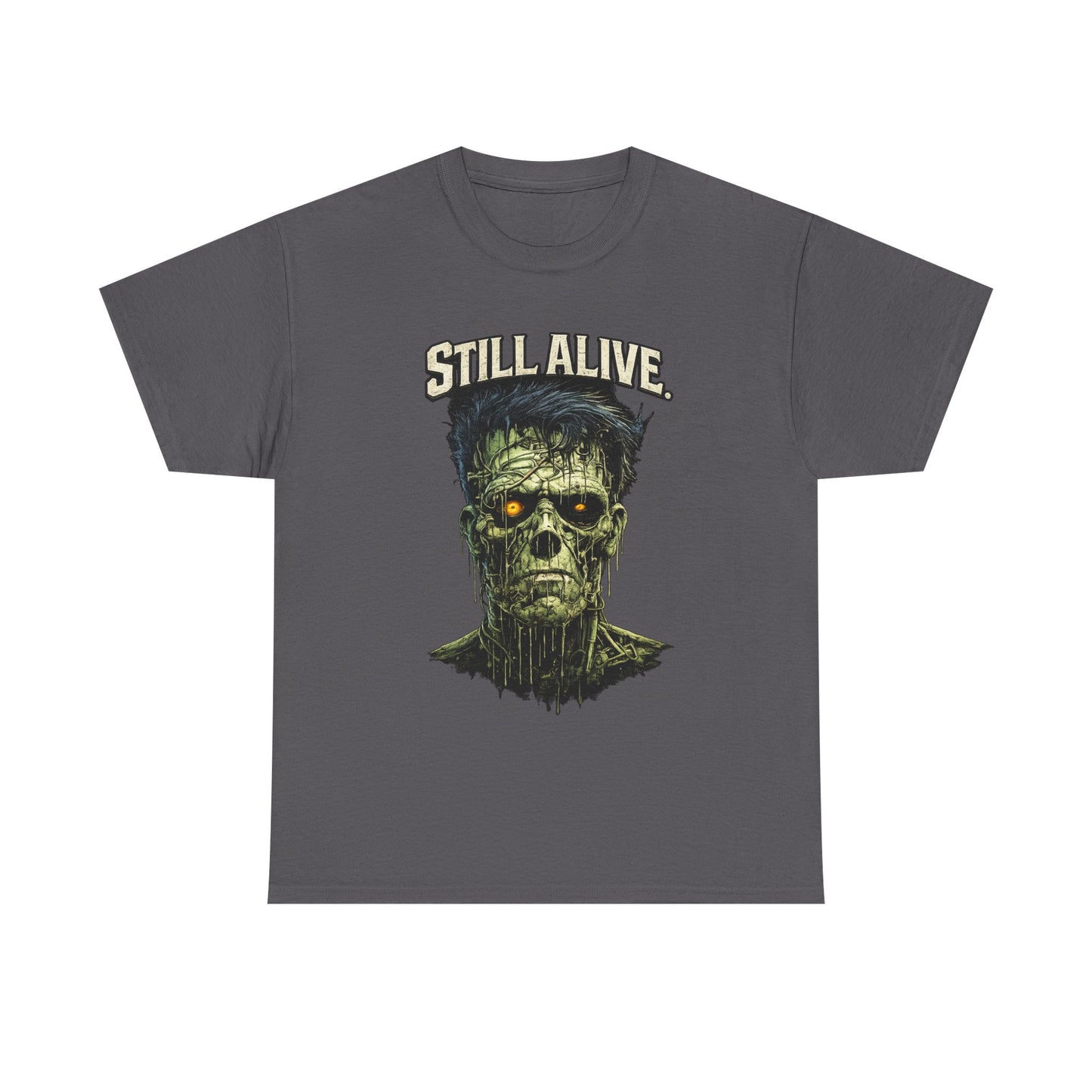Still Alive Zombie Tee — Retro Horror Graphic T-Shirt
