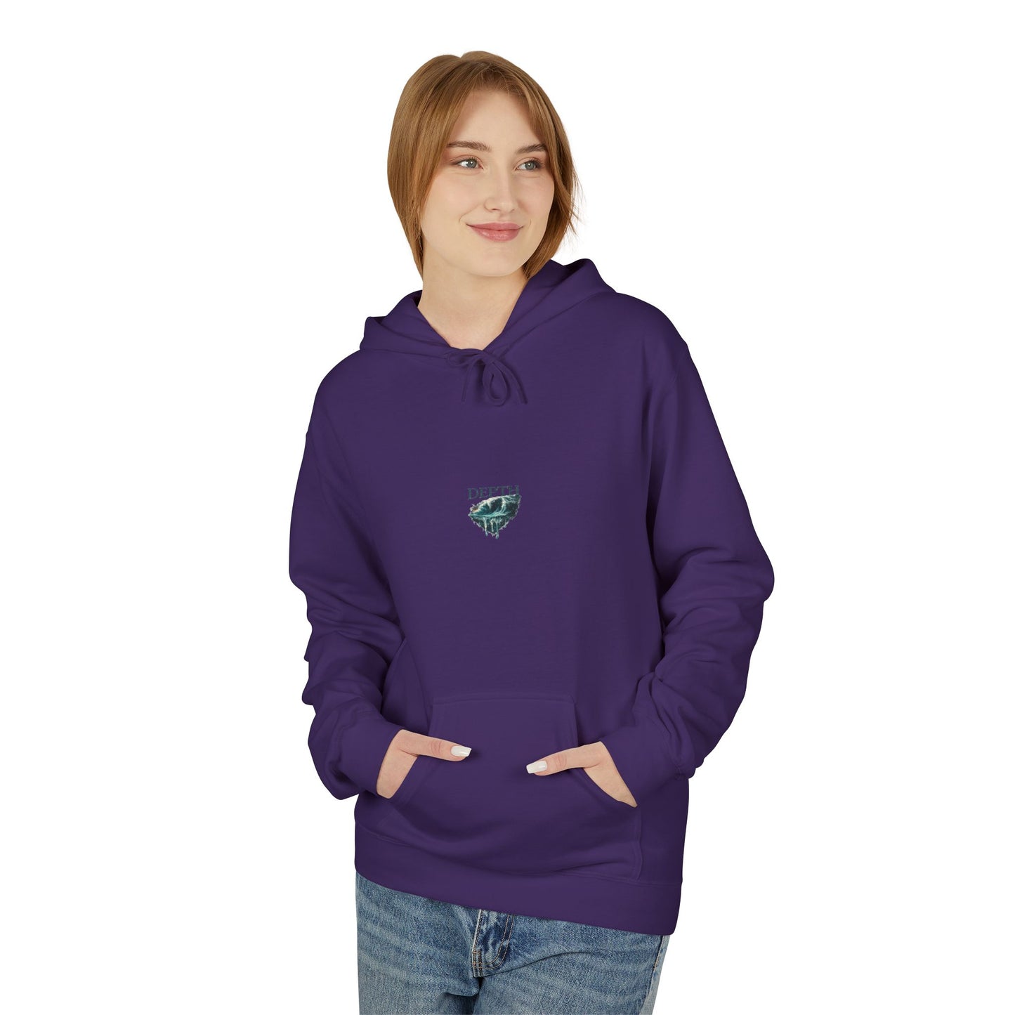 “The Depths Don’t Let Go” Ocean Wave Hoodie