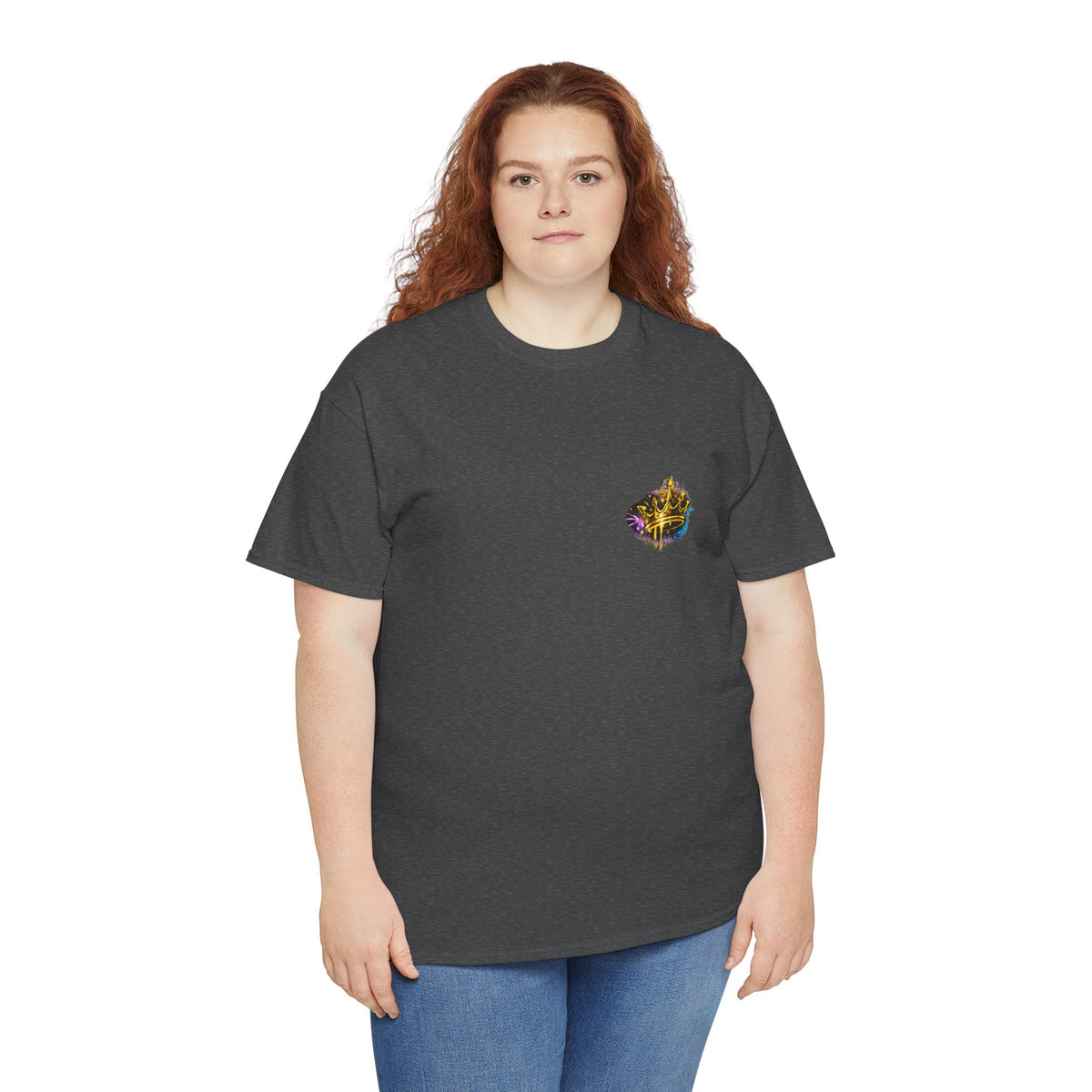 Heaven Hits Different Christian T-Shirt - product view