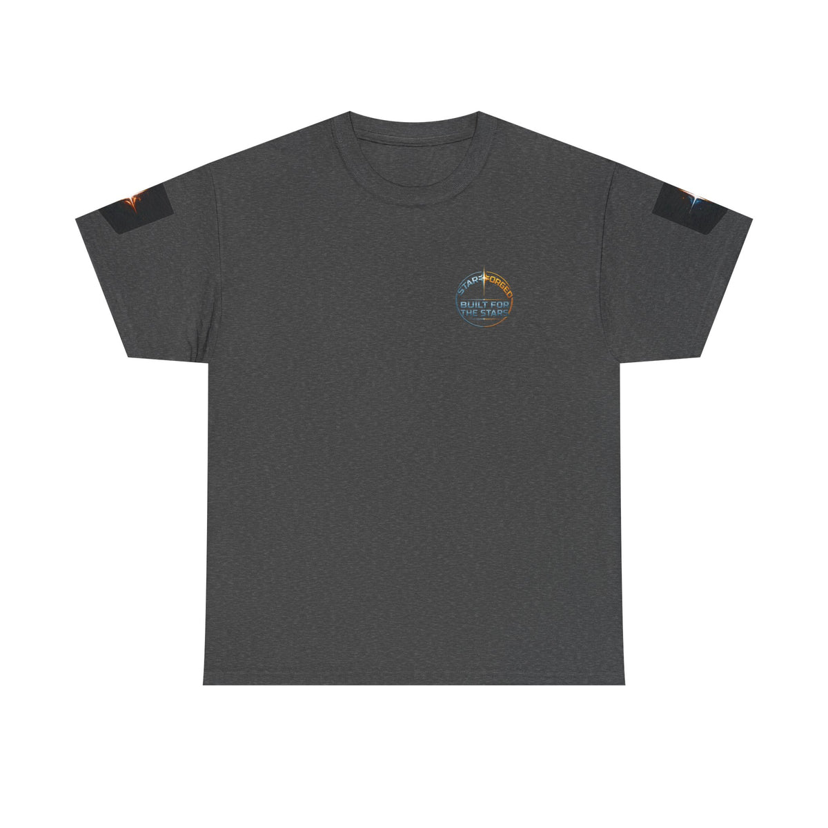 Starforged Built for the Stars Sci-Fi T-Shirt - product view