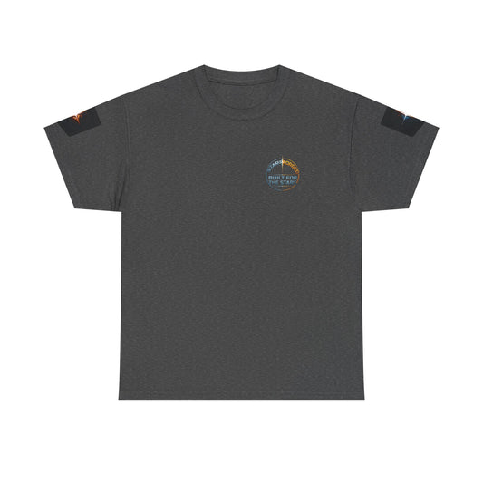 Starforged Built for the Stars Sci-Fi T-Shirt - product view