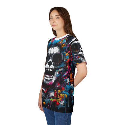 Skull Sunglasses All-Over Print T-Shirt - product view