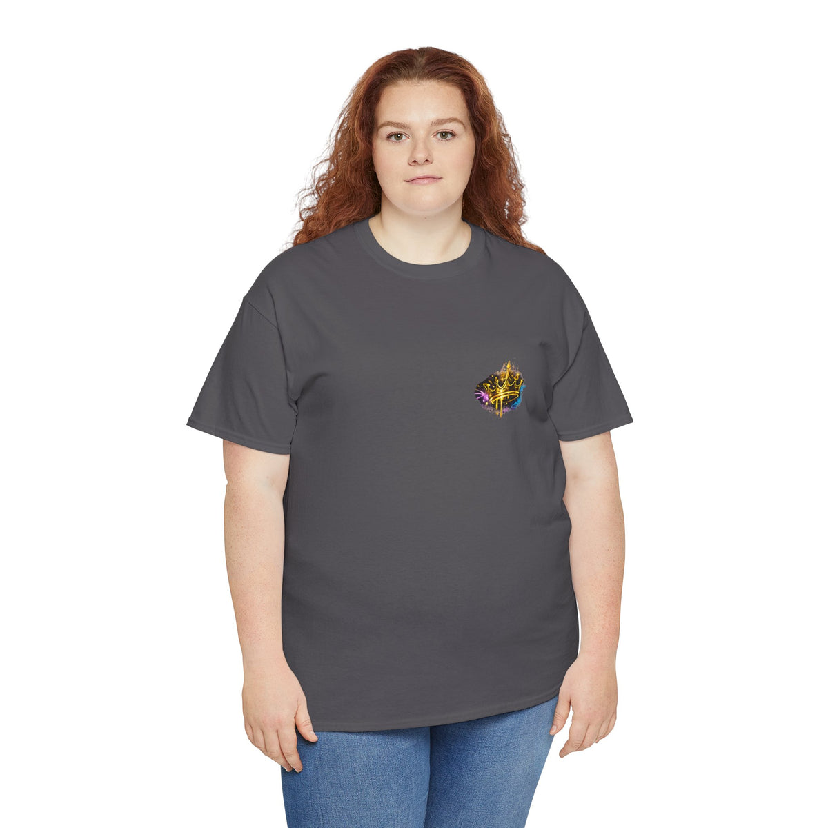 Heaven Hits Different Christian T-Shirt - product view