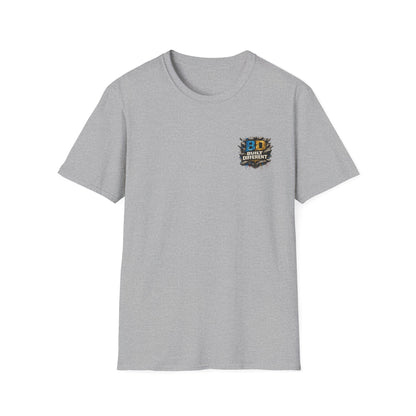 Built Different Tee — "BD Built Different" Graphic T-Shirt