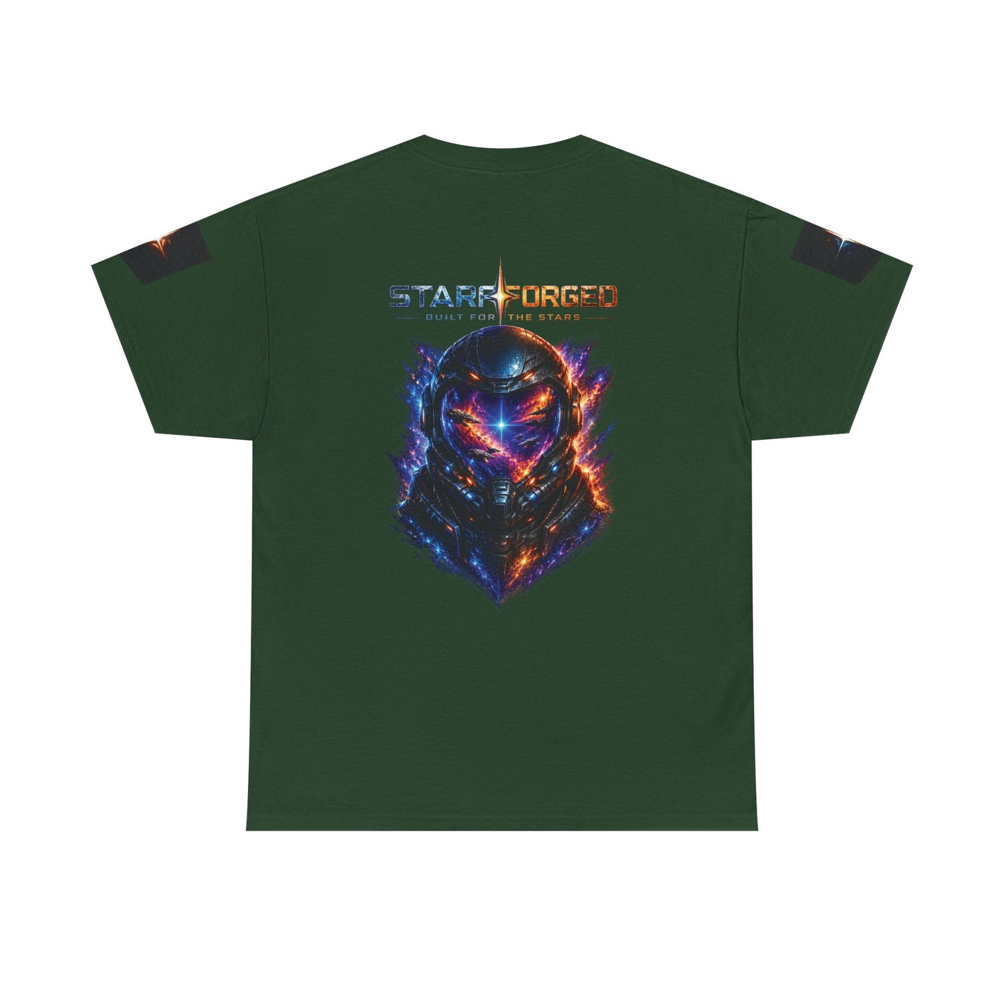 Starforged T-Shirt | Built for the Stars Sci-Fi Space Graphic Tee, Futuristic Streetwear Shirt