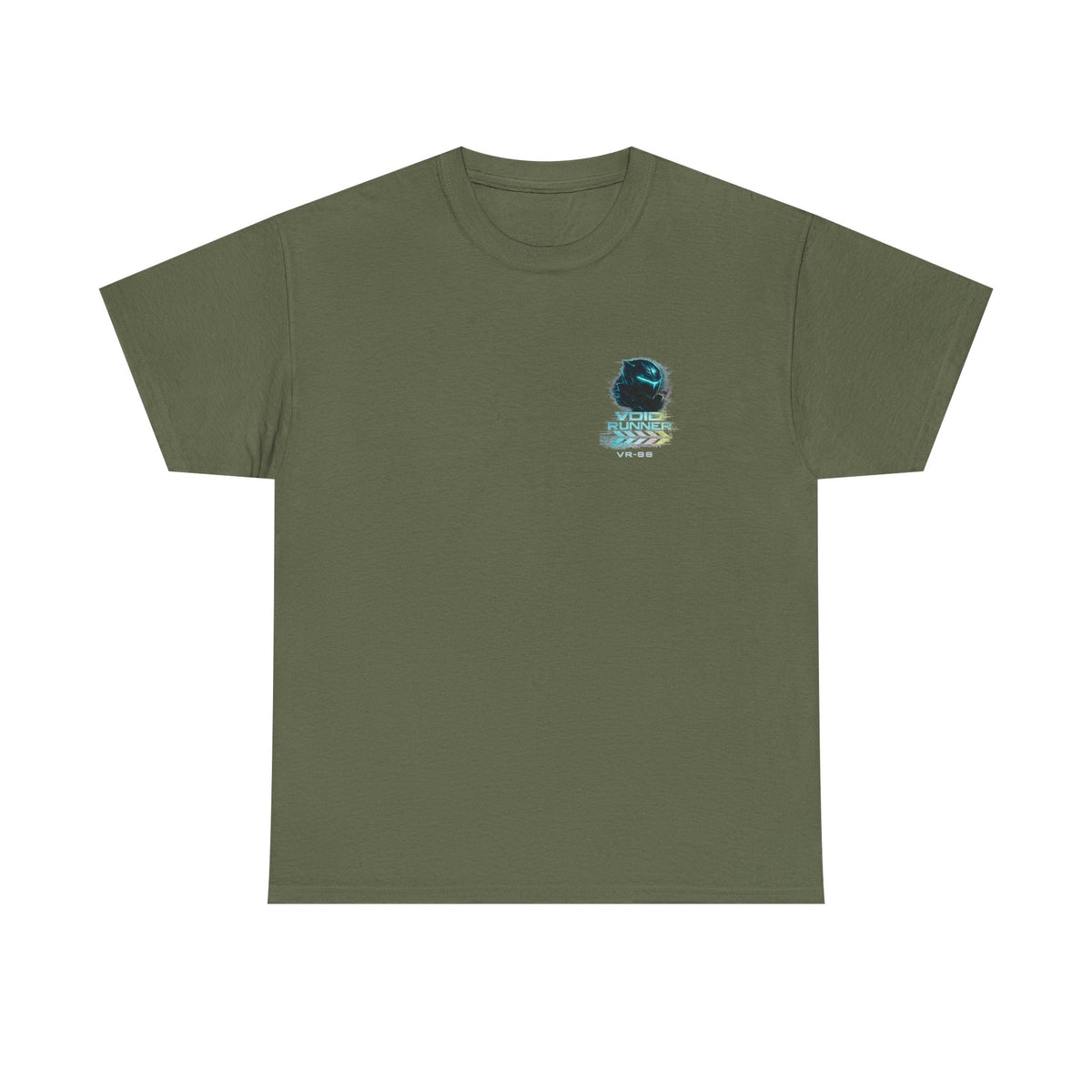 Void Runner Sci-Fi Motorcycle T-Shirt - product view