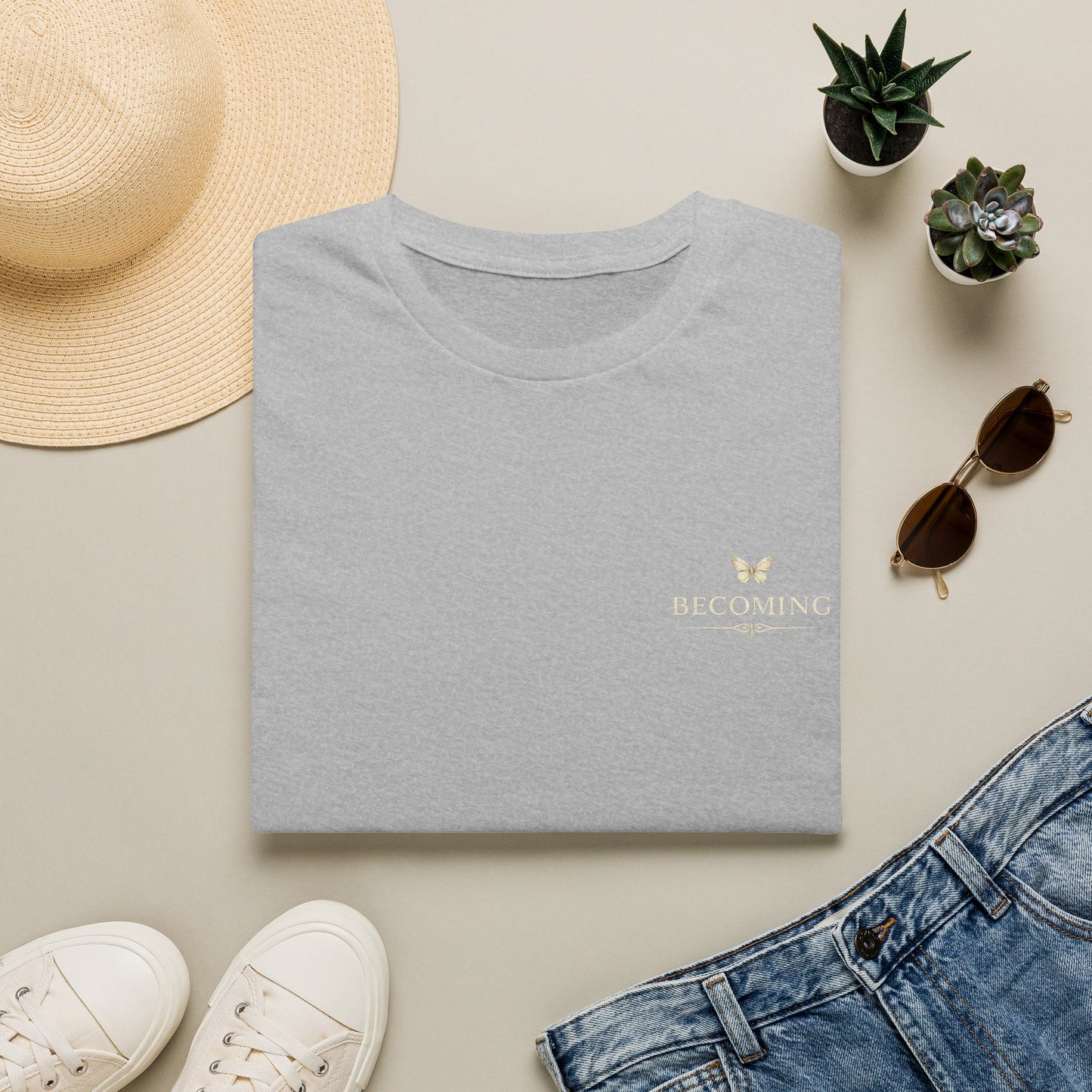 Becoming Butterfly T-Shirt — Inspirational Women’s Growth Tee