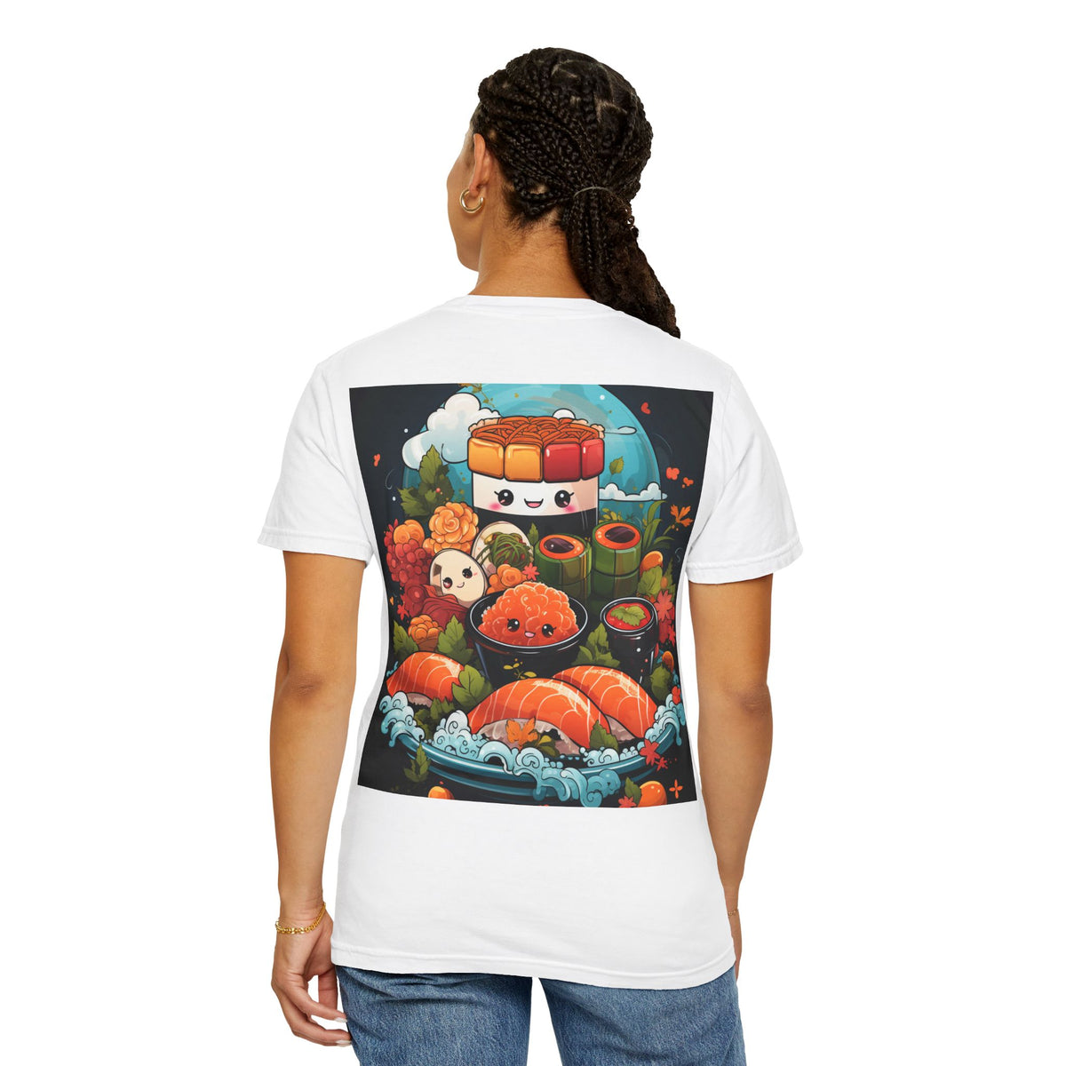 Cute Ramen Bowl T-Shirt | Foodie Graphic Tee - product view