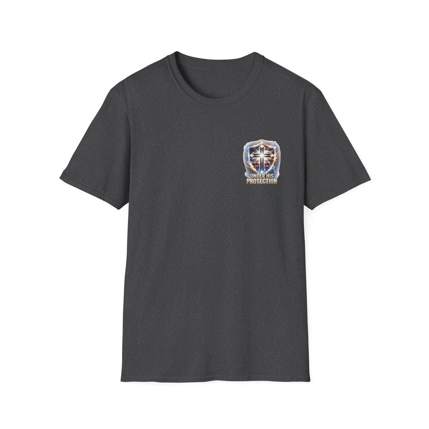 Armor of God Christian T-Shirt | Defend Freedom Faith Graphic Tee | Under His Protection Bible Shirt