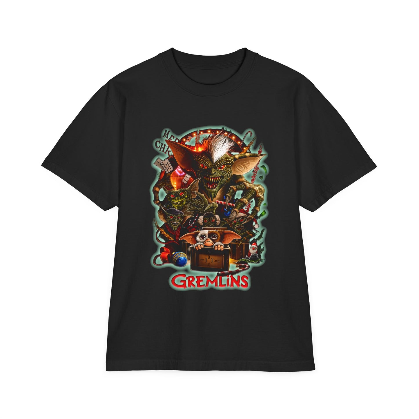 Gremlins Vintage Movie T-Shirt — 'Gremlins' Graphic Tee (Classic Holiday Horror)