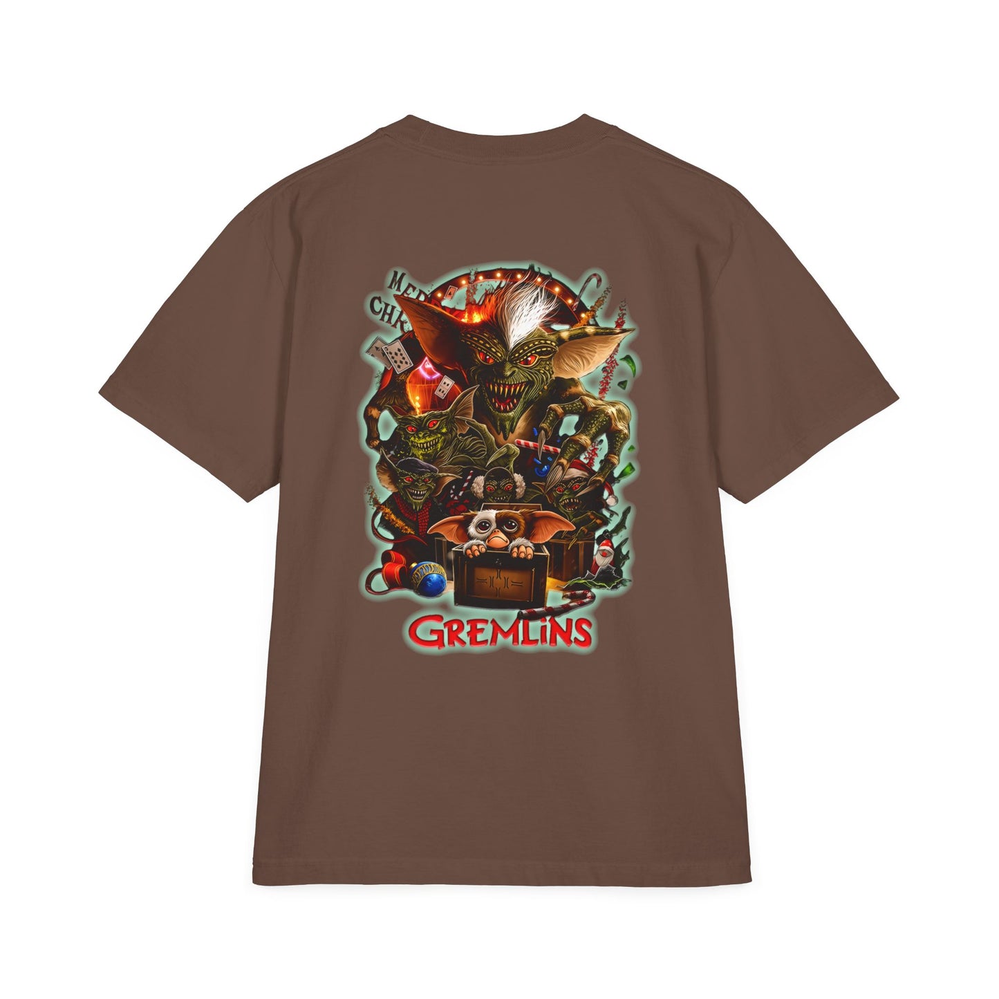 Gremlins Movie T-Shirt — Vintage Gizmo & Stripe Retro Horror Tee