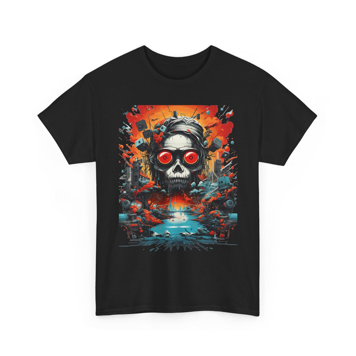 Skull Pilot Graphic Tee - product view