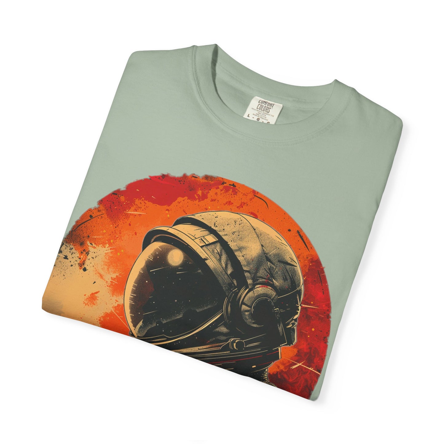 Astronaut Retro Moon T-Shirt — Vintage Space Helmet Graphic Tee