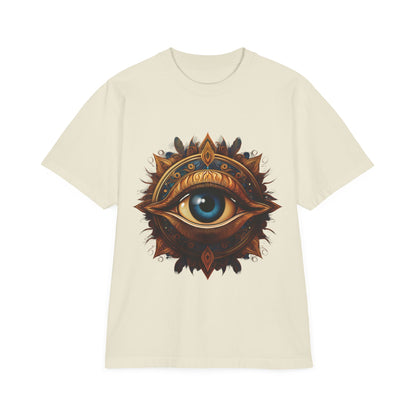 Mystic All-Seeing Eye T-Shirt — Boho Spiritual Graphic Tee