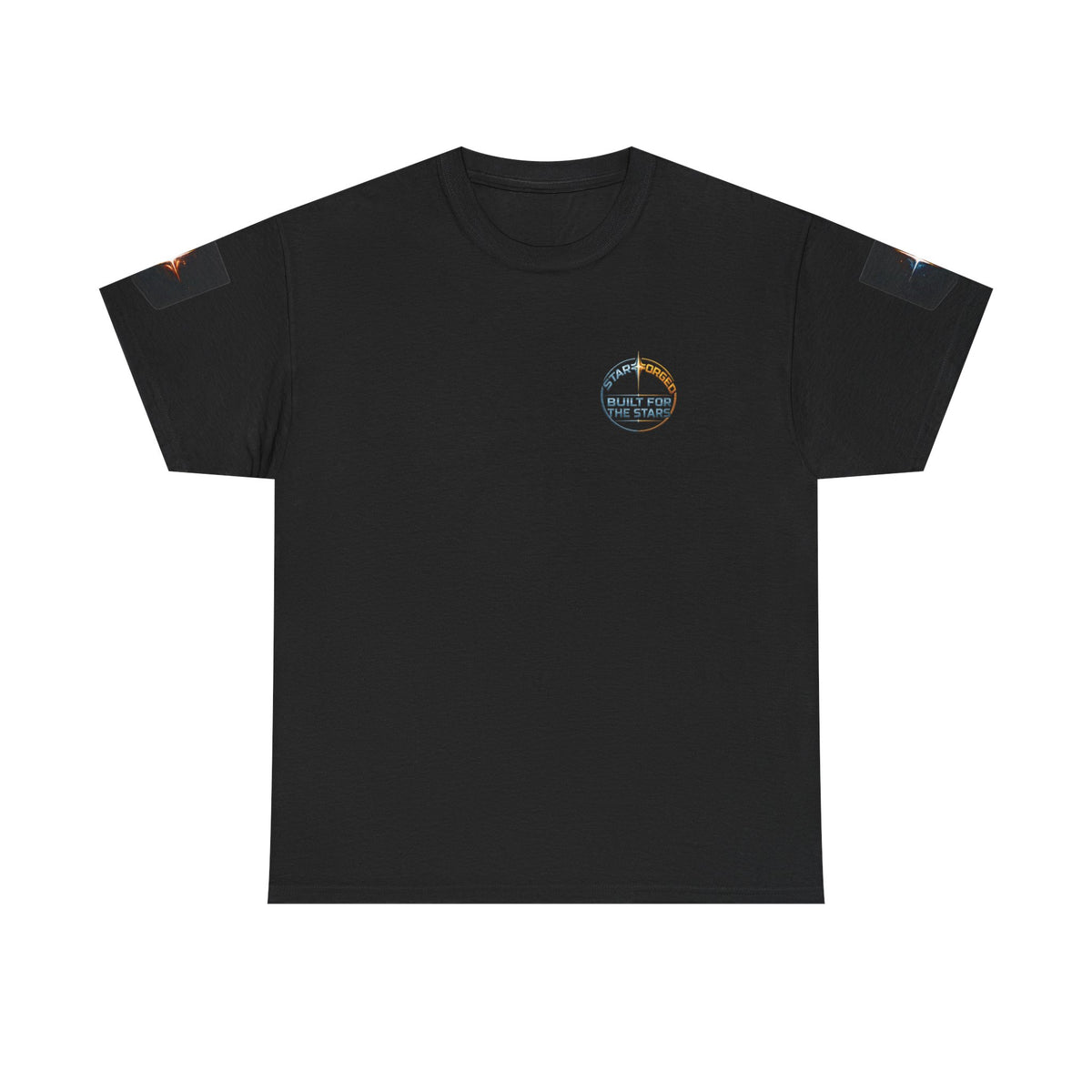 Starforged Built for the Stars Sci-Fi T-Shirt - product view