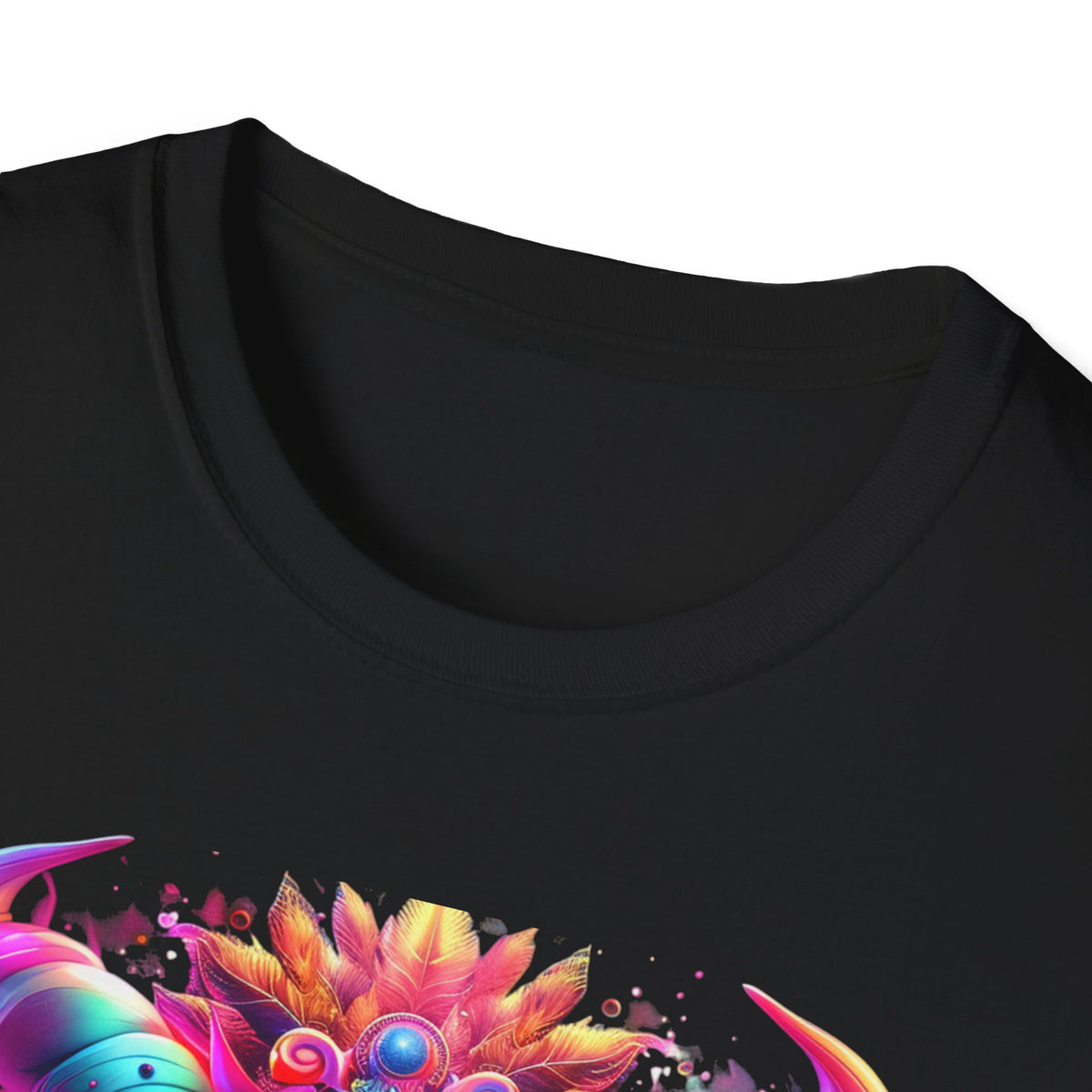 Neon Skull All-Over Print T-Shirt - product view