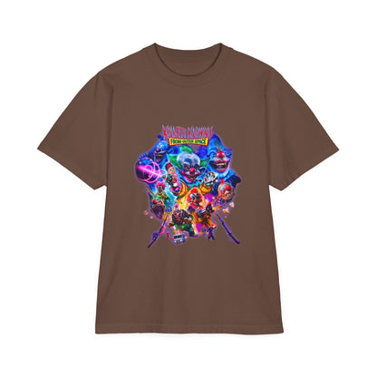 Graphic T-Shirt — "Killer Klowns from Outer Space" Colorful Horror Movie Tee