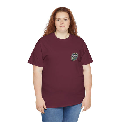 Running With the Lion Christian T-Shirt - product view