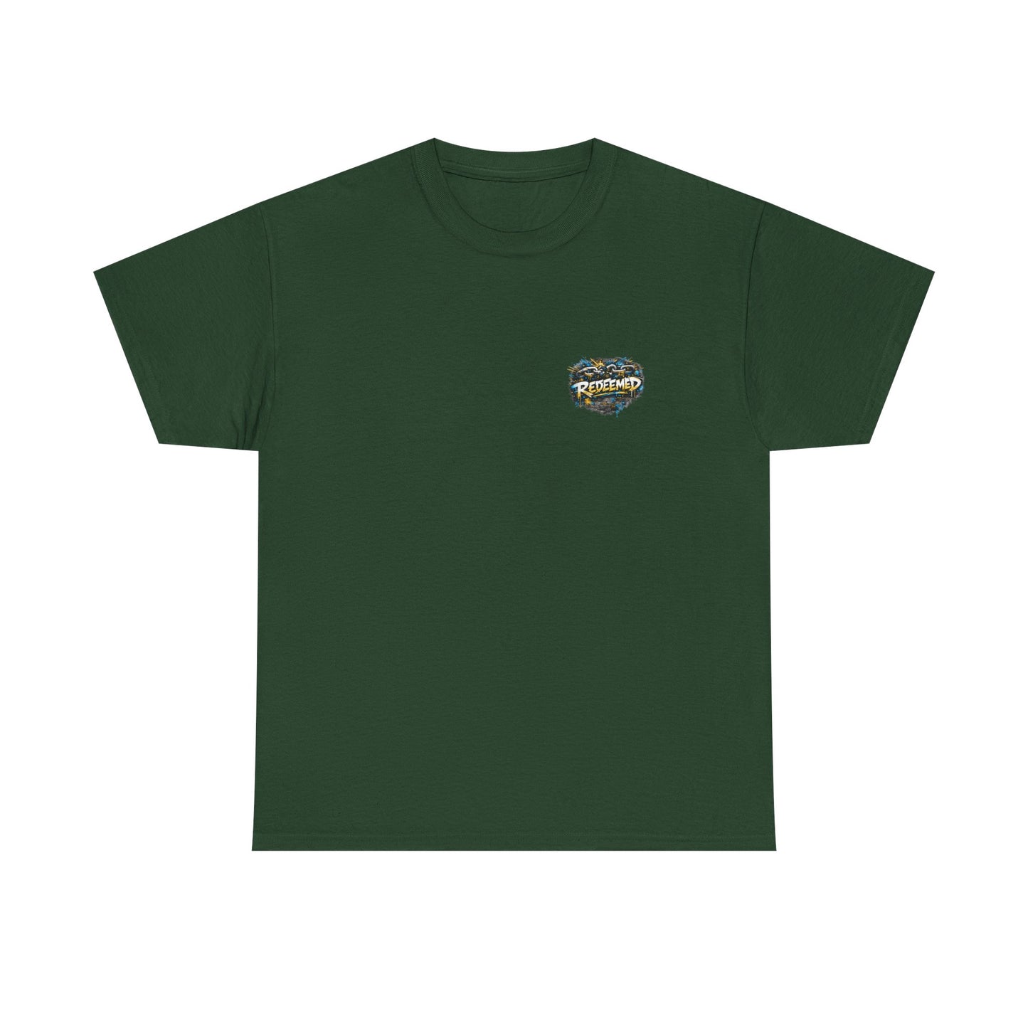 Redeemed Different Christian Graphic T-Shirt | Faith Streetwear Graffiti Tee
