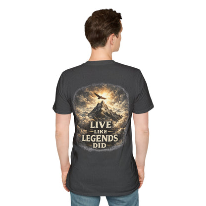 Live Like Legends Did Men's Graphic T-Shirt